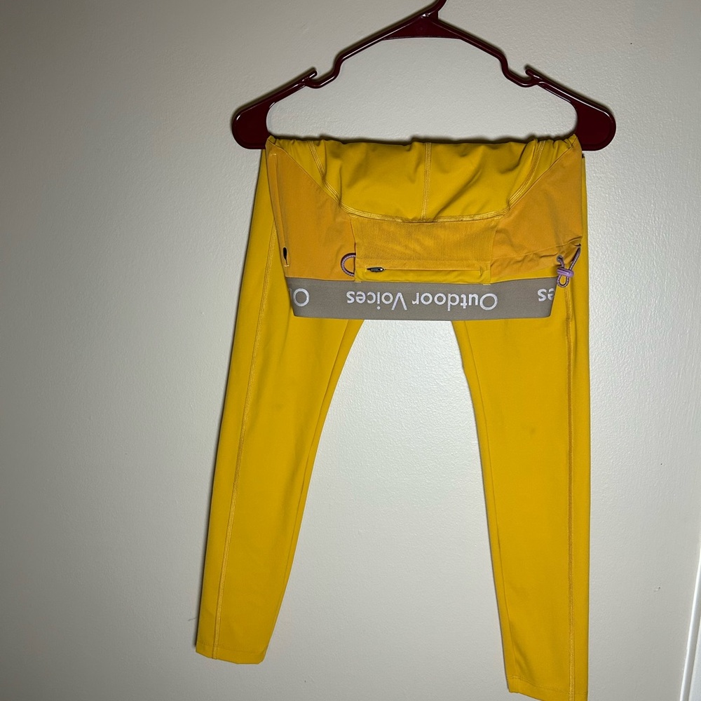 Outdoor Voices  Yellow Active Leggings